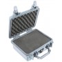 Peli 1200 Protector Case argento (con schiuma)