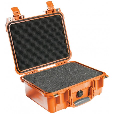 Estuche protector Peli 1400 naranja (con espuma)