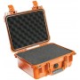 Peli 1400 Protector Case Orange (með froðu)