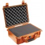 Peli 1450 Protector Case Orange (с дунапрен)