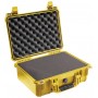 Peli 1450 Protector Case Yellow (med skum)