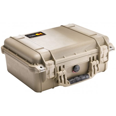 Peli 1450 Protector Case Desert Tan (কোনও ফোম নেই)