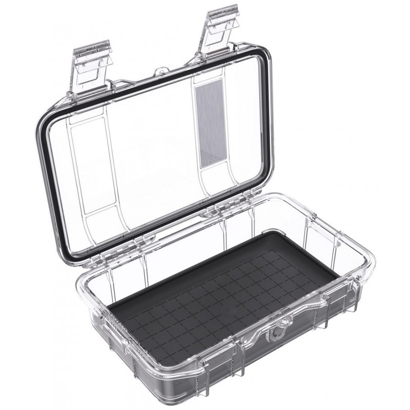 Peli M50 Micro Case, Black / Clear
