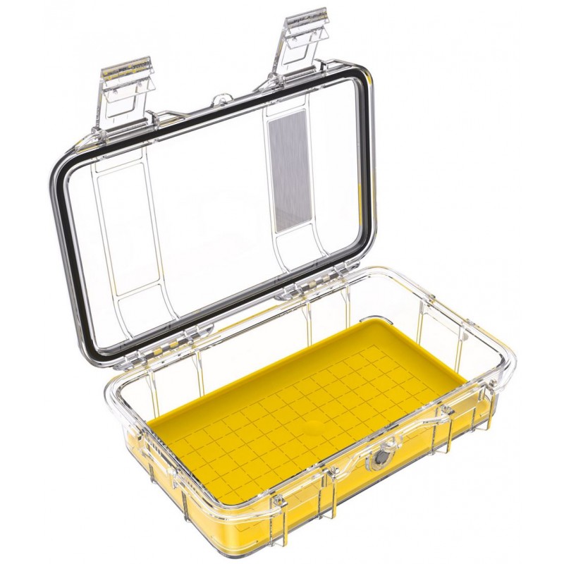 Peli M50 Micro Case, Yellow / Clear