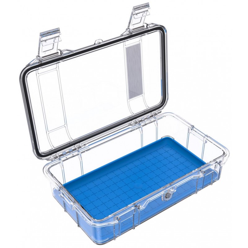 Peli M60 Micro Case, blu/trasparente