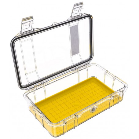 Valise Peli M60 Micro, jaune/transparente