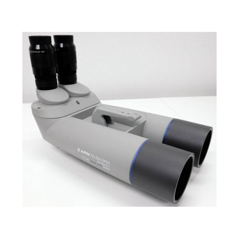 APM binoculars 70mm 90° non-ED 1.25 with 24mm UF eyepieces and case (64376)