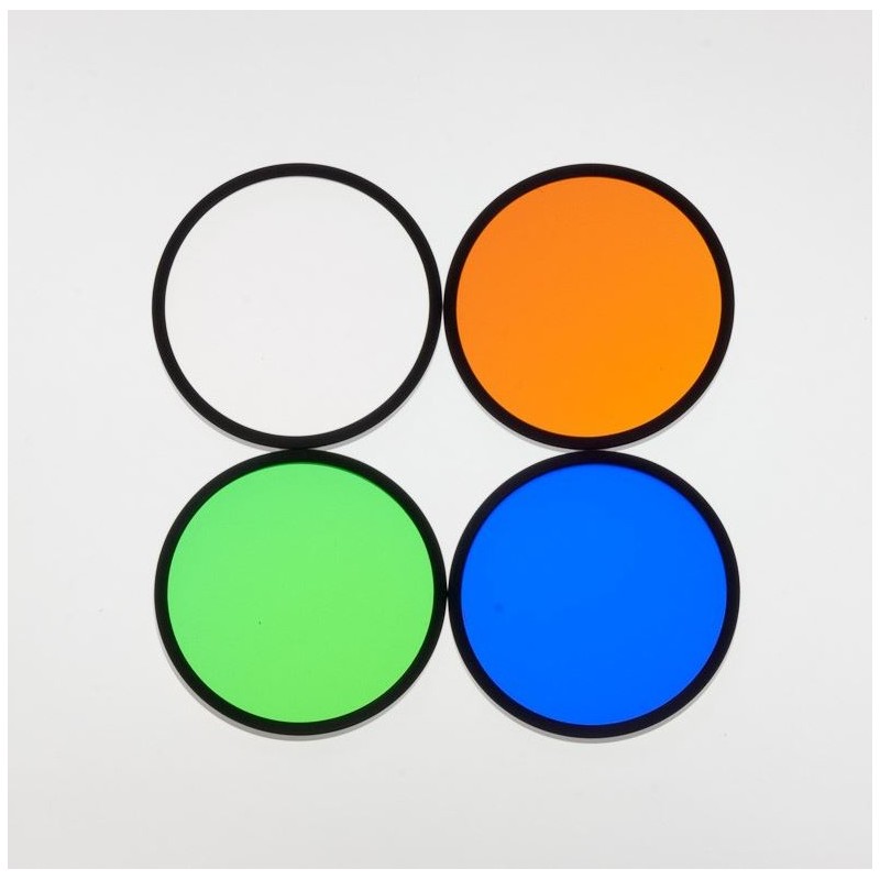 एस्ट्रोनॉमिक फिल्टर्स L-RGB टाइप 2c 36mm फिल्टर सेट, माउंटेड (52975)