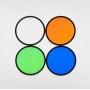 एस्ट्रोनॉमिक फिल्टर्स L-RGB टाइप 2c 36mm फिल्टर सेट, माउंटेड (52975)