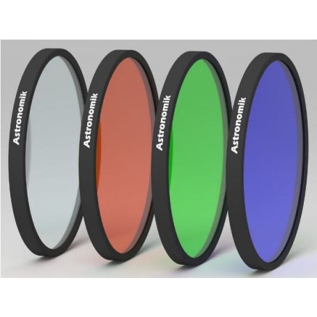 Astronomik 滤镜 L-RGB 型 2c 50 毫米滤镜组，已安装（52974）