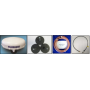 Hughes 9202M Portable BGAN Terminal - C10 Antenna Kit (สายเคเบิล RF และตัวยึดแม็ก)
