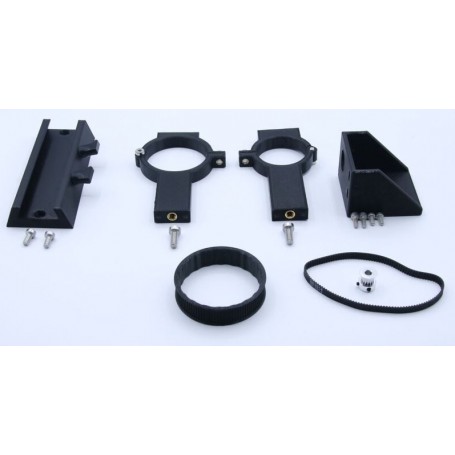 Kit de fixação de motor EAF da Astroprints com braçadeira e base de localizador para Skywatcher Evoguide 50ED (78127)