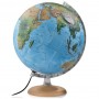 Globe Atmosphère en relief R4 Argent 30cm (33458)