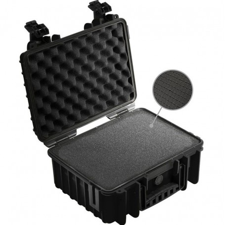 B&W Type 3000 etui, sort/skumforet (55926)