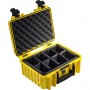 کیس B&W Type 3000، تقسیمات زرد/محفظه (55930)
