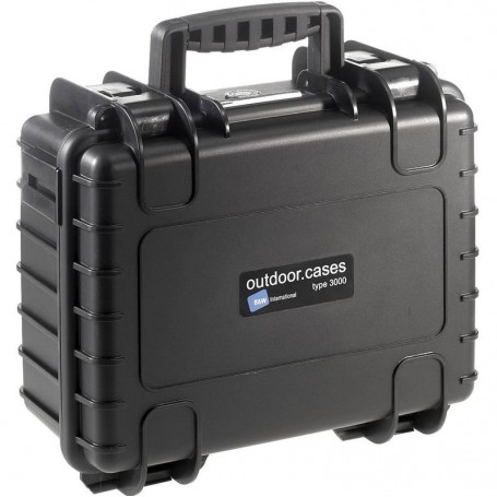 Custodia B&W Type 3000, nera/vuota (55925)