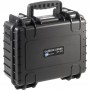 Carcasă B&W Type 3000, negru/diviziuni cu compartimente (55927)