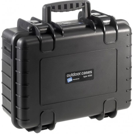 B&W Type 4000 case, black/foam lined (55932)