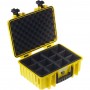 کیس B&W Type 4000، تقسیمات زرد/محفظه (55936)