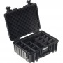 Carcasă B&W Type 5000, negru/diviziuni cu compartimente (55939)