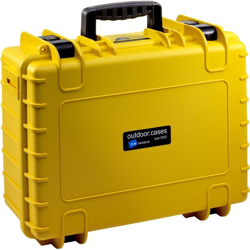 Mallette B&W Type 5000, jaune/vide (55940)