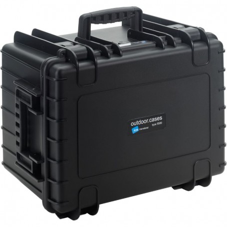 قاب B&W Type 5500، مشکی/تقسیمات محفظه (55945)
