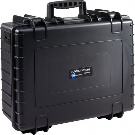 قاب B&W Type 6000، مشکی/تقسیمات محفظه (55951)