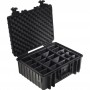 Custodia B&W Type 6000, nera/divisioni scomparti (55951)