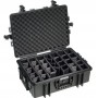 Carcasă B&W Type 6500, negru/diviziuni de compartiment (55960)