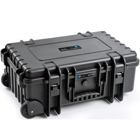B&W Type 6600 sort/polstret skillesystem (62728)