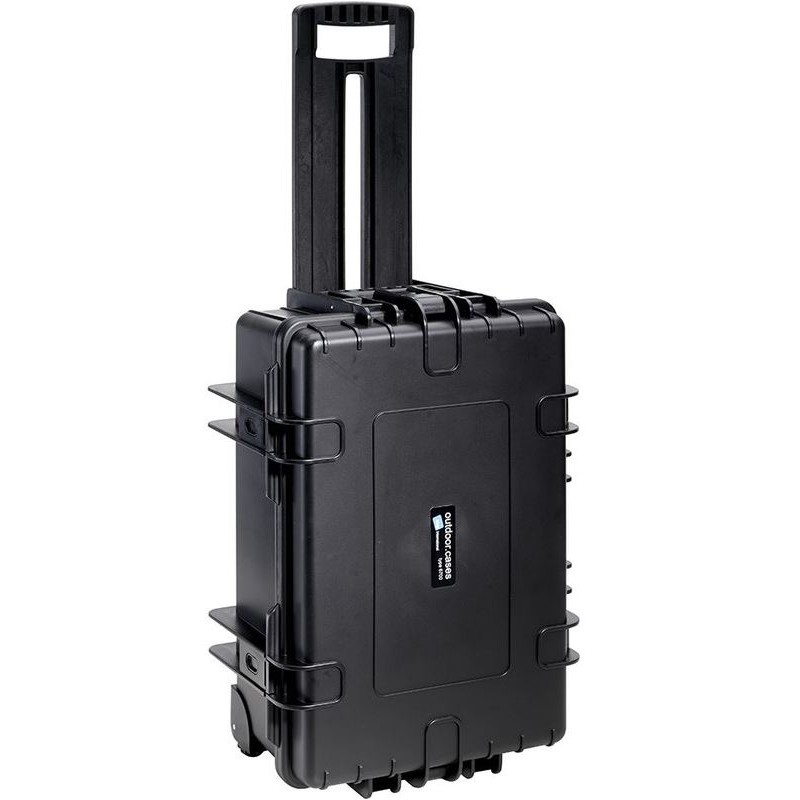 B&W Type 6700 case, black/foam lined (55962)