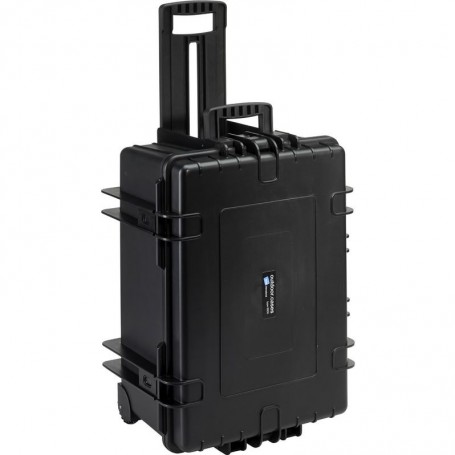 B&W Type 6800 case, black/empty (55967)