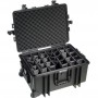 Custodia B&W Type 6800, nera/divisori per scomparti (55969)