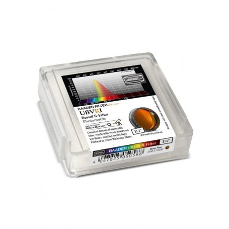 מסנני Baader UBVRI Bessel R 1.25 אינץ' (73899)
