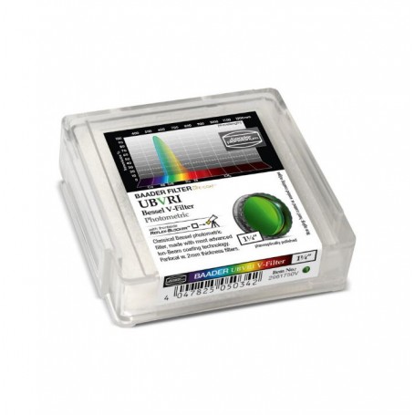 바더 필터 UBVRI Bessel V 1.25" (73898)