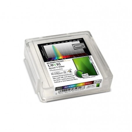Bộ lọc Baader UBVRI Bessel V 65x65mm (73928)