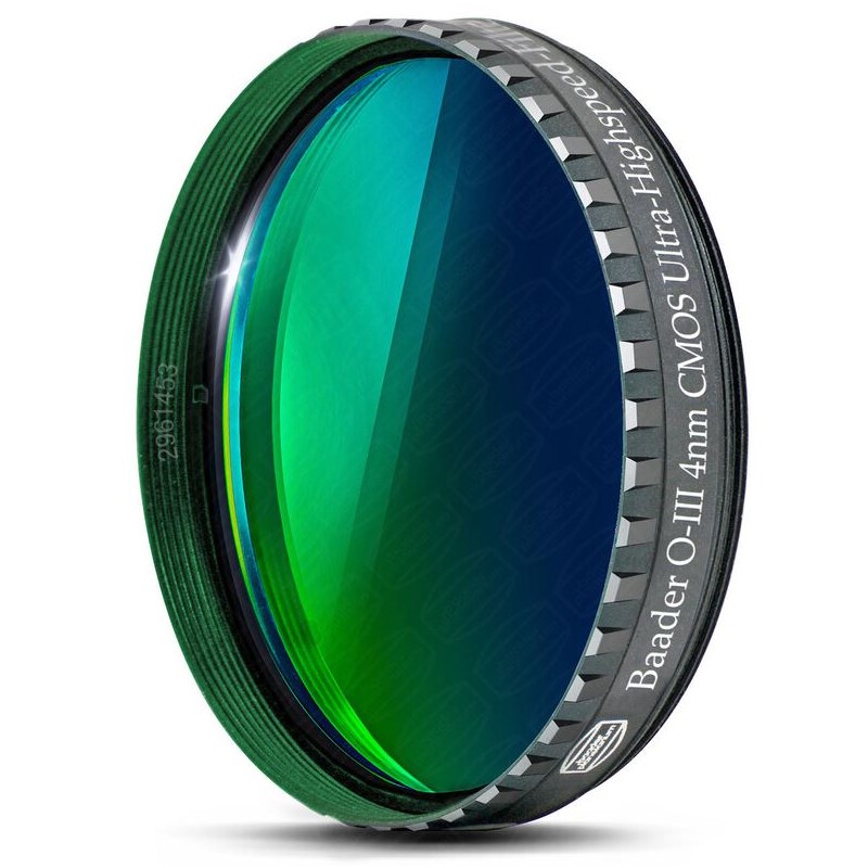 Baader филтри OIII CMOS f/2 ултрависокоскоростен 2" (70938)