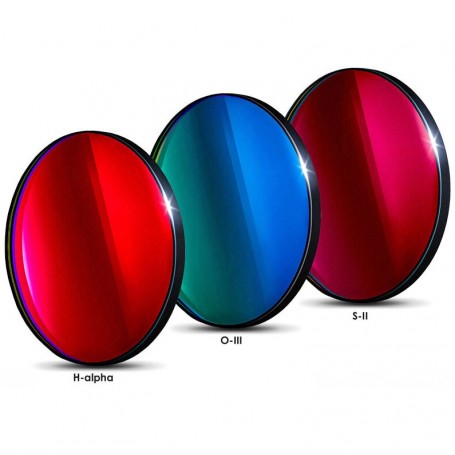 Filtros Baader f/2 CMOS de ultraalta velocidad H-alpha/OIII/SII de 50,4 mm (70960)