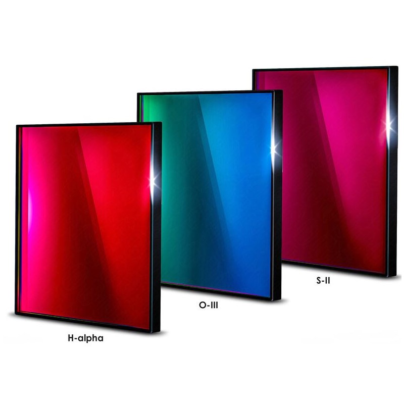बाएडर फिल्टर H-अल्फा/OIII/SII CMOS f/2 अल्ट्रा-हाईस्पीड 50x50mm (70961)