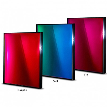 Baader filtri H-alpha/OIII/SII CMOS f/2 īpaši ātrdarbīgi 50 x 50 mm (70961)