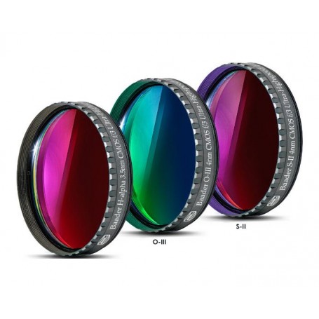 Baaderove filtre H-alpha/OIII/SII CMOS f/3 Ultra-Highspeed 2" (75594)