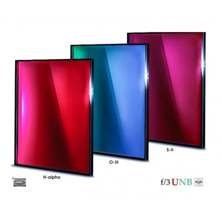 Baader filtri H-alpha/OIII/SII CMOS f/3 īpaši ātrdarbīgi 65 x 65 mm (75597)