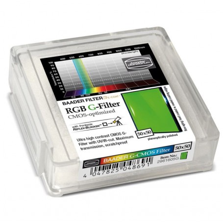 מסנני Baader RGB-G CMOS 50x50 מ"מ (72131)