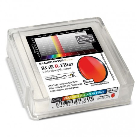 Filtros Baader RGB-R CMOS de 50,4 mm (72127)