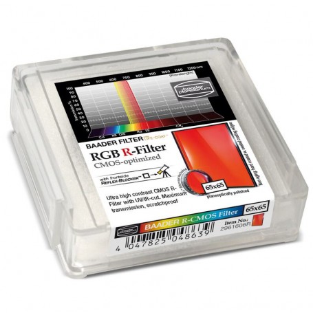 مرشحات Baader RGB-R CMOS 65x65mm (72133)