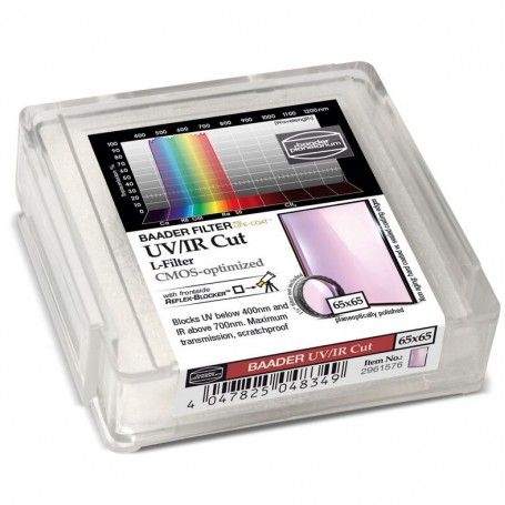 مرشحات Baader UV/IR L CMOS 65x65mm (72114)