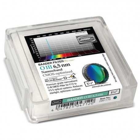 Baader Filtreleri OIII CMOS Dar Bant 1.25" (70858)