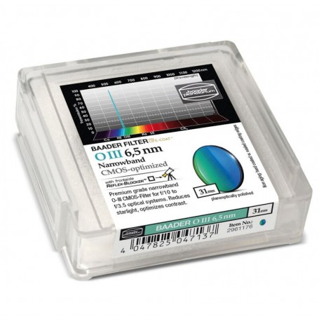 Baader Filters OIII CMOS kapeakaistainen 31mm (70859)