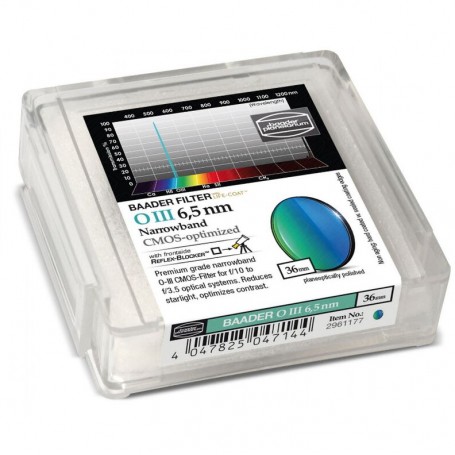 Baader síur OIII CMOS þröngband 36mm (70860)