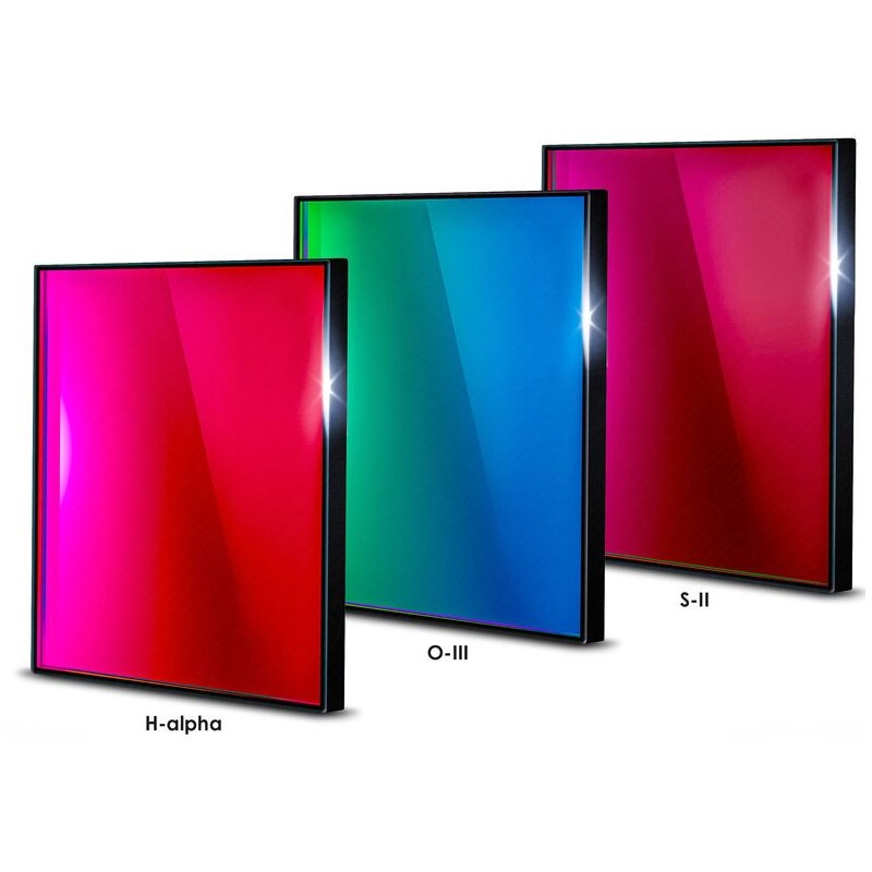 ฟิลเตอร์ Baader H-alpha/OIII/SII CMOS แบนด์วิดท์แคบ 50x50 มม. (70898)
